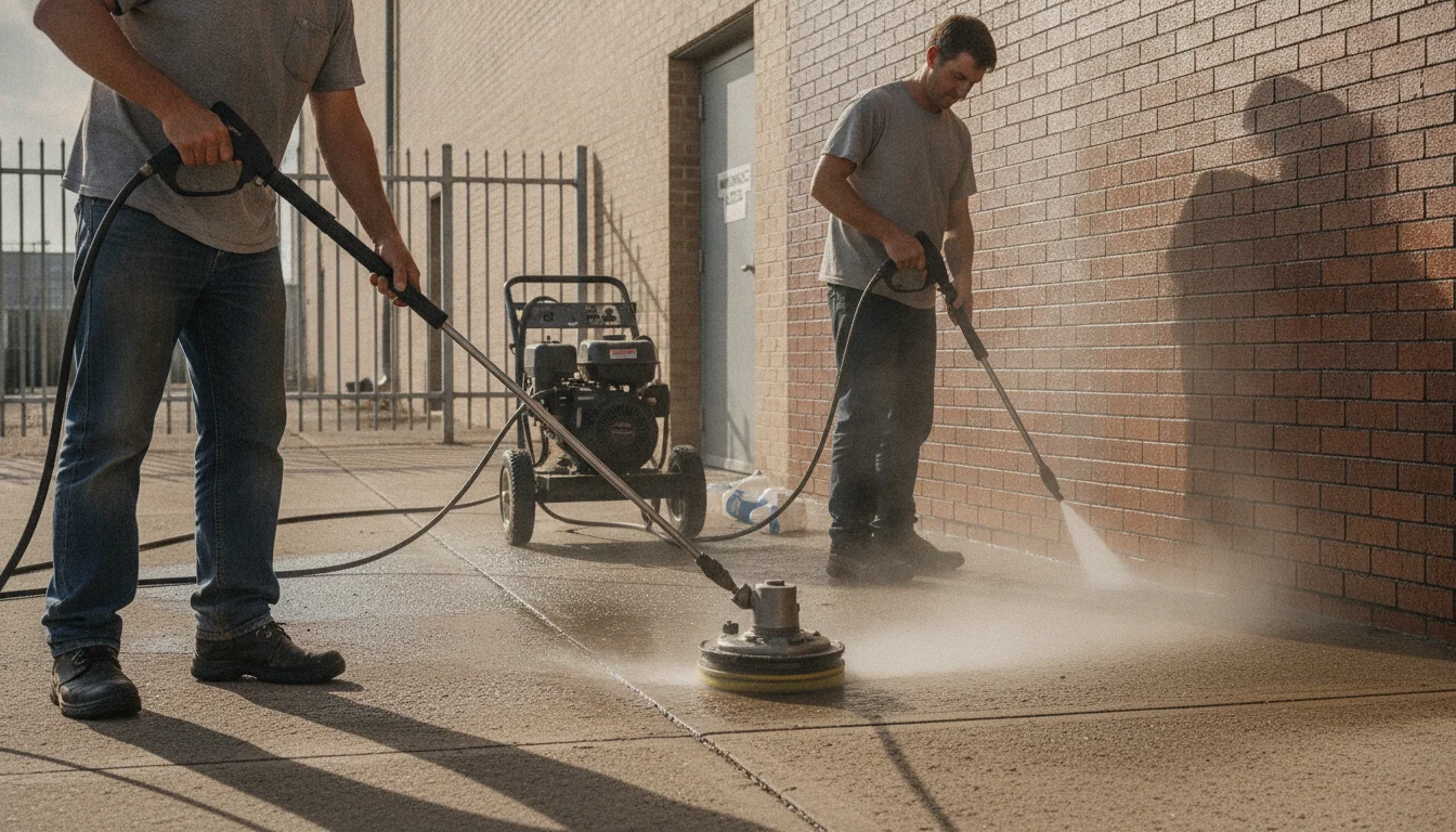 Pressure washing vs power washing explained for Gainesville homes and businesses by Pressure Washing Gainesville GA